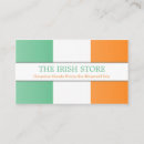 Recherche de irlandais cartes visite Drapeau