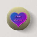 Recherche de coeur de musique badges Danse de ligne