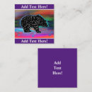 Suche nach nordlichter visitenkarten Bunt