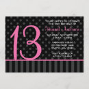Recherche de pink and black invitations Fête