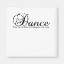 Recherche de de danse refrigérateur magnets Noir