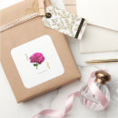Suche nach vintage botanik aufkleber Elegante blumen
