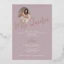 Recherche de mis quince invitations Rose pâle