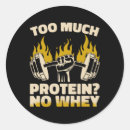 Recherche de protein autocollants Levage