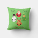 Recherche de renne vacances coussins Neige
