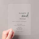 Recherche de simple élégant mariage invitations De modernes