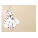 Recherche de mariage vintage blocsnotes Bride