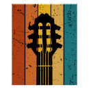 Suche nach retro gitarre poster Gitarrist
