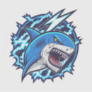 Recherche de shark autocollants Bleu