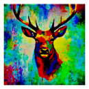 Recherche de cerf posters Sauvage