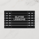Recherche de guitarist cartes visite Teacher