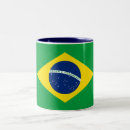 Recherche de drapeau brésil tasses Patriotique