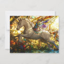 Recherche de licorne cartes postales Fantaisie