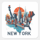 Recherche de new york retro autocollants Paysage urbain
