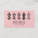 Recherche de styliste de client cartes visite Pour elle