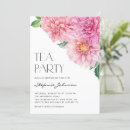 Recherche de bridal tea party invitations Botanique