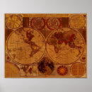 Suche nach old world map poster Alte weltkarten