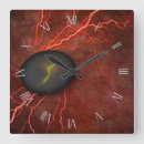 Recherche de fissure horloges Abstrait