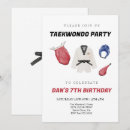 Recherche de taekwondo invitations Karaté