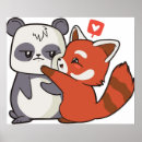 Suche nach roter panda poster Anime
