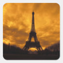 Recherche de tour eiffel paris autocollants Coucher de soleil