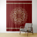 Suche nach dunkelroter hintergrund poster Mandala