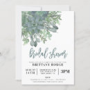 Recherche de succulent bridal shower invitations Aquarelle
