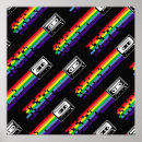 Recherche de cassette audio posters Rétro