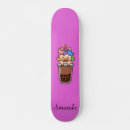 Recherche de mignons de licorne skateboards Rose