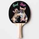 Recherche de chien mignon raquettes ping pong Bouledogue français