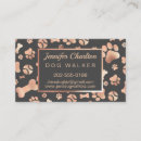 Recherche de dog sitter cartes visite Marcheur de chiens