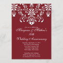 Suche nach damast hochzeitstag einladungen Elegant