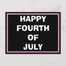 Recherche de juillet cartes postales Joyeux 4 juillet
