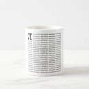 Recherche de nombre de pi tasses Nerd