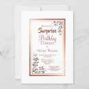 Recherche de vintage frame anniversaire invitations Élégant