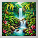 Recherche de paradis de cascade posters Nature