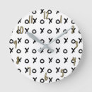 Recherche de dessin noir et blanc horloges Moderne