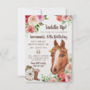 Recherche de saddle up invitations Cheval