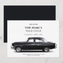 Recherche de gangster invitations Vintage