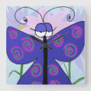 Suche nach schmetterling wanduhren Bunte schmetterlinge