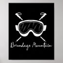 Recherche de descente posters Skieur