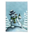Suche nach glücklicher schneemann poster Feiertag