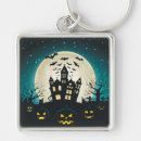 Recherche de jack o lantern halloween porteclés Pleine lune