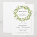 Suche nach greenery wedding einladungen Botanische blätter