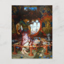 Recherche de shalott cartes postales Pré raphaélite