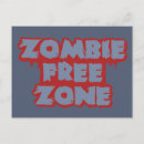 Recherche de zombie cartes postales Sang