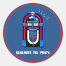 Recherche de juke box autocollants Vintage