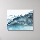 Suche nach der winter poster leinwandbilder Fluss