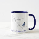 Recherche de geai bleu tasses Hiver