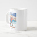 Recherche de ski vintage tasses Original